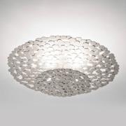 Fascinerende plafondlamp Tresor 60 cm, zilver