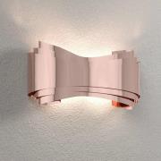 Ionica - koperkleurige LED Designer wandlamp