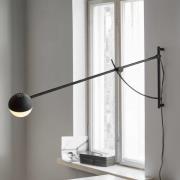 Northern Balancer wandlamp, zwart