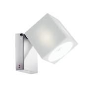 Fabbian Cubetto wandlamp GU10 chroom/wit