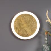 LED-wandlamp Moon Ø 40 cm, goud