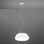 Fabbian Lumi Poga glazen hanglamp, Ø 42 cm