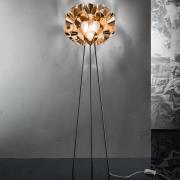 Slamp Flora - design-vloerlamp, koper