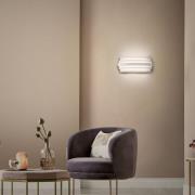 LED wandlamp Luxur, wit