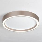 Bopp Aura LED plafondlamp Ø 55cm wit/taupe