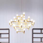 Nemo Crown Major hanglamp 30-lamps goud gelakt