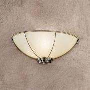 Champagnekleurige wandlamp Galina