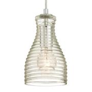 Westinghouse hanglamp 6329240, gegolfd glas