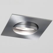 LED inbouwspot Agon Square alu 3.000K 40°