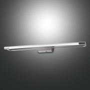 LED wandlamp Rapallo, chroom, IP 44, 60 cm