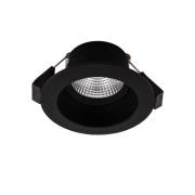 SLC One Soft LED inbouwspot dim-to-warm zwart