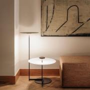 Vibia Flat LED vloerlamp 90 cm grijs L1, dimbaar