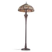 Luxueuze vloerlamp Lindsay in Tiffany-stijl