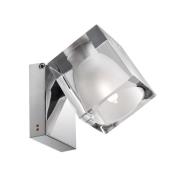 Fabbian Cubetto wandlamp G9 chroom/helder