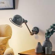 Jieldé Loft D2501 flexibele wandlamp, grijs