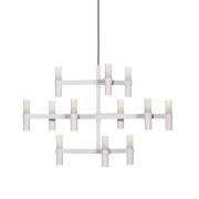 Nemo Crown Minor hanglamp 12-lamps wit