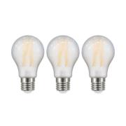 Arcchio LED lamp mat E27 A60 2,2W 2700K 470lm 3st