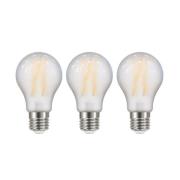 Arcchio LED lamp Filament mat E27 A60 3,8W 2700K 806 lm 3er