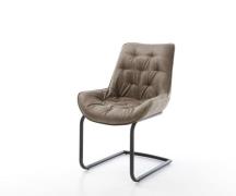 DELIFE Sledemodel Taimi-Flex microvelours taupe vintage sledemodel ron...