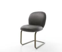 DELIFE Sledemodel Nube-Flex microvelours antraciet vintage sledemodel ...