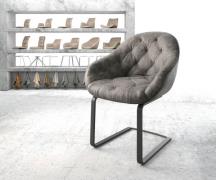 DELIFE Sledemodel Gaio-Flex grijs antiek sledemodel vlak zwart