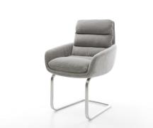 DELIFE Sledemodel Abelia-Flex met armleuning zachte stof met structuur...