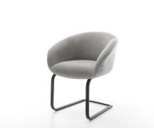 DELIFE Sledemodel Vinka-Flex met armleuning zachte stof met structuur ...