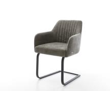 DELIFE Sledemodel Greg-Flex bouclé zacht mud sledemodel vlak zwart poc...