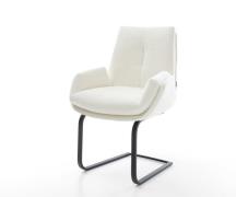 DELIFE Sledemodel Clea-Flex bouclé zacht beige sledemodel vlak zwart p...