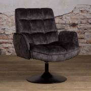 Fauteuil Tropea | Donkergrijs