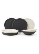 Villeroy & Boch Iconic La Boule Black & White serviesset 7-delig