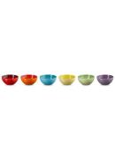 Le Creuset Rainbow partyschaal set van 6