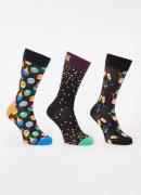 Happy Socks Celebrations sokken met print in 3-pack giftbox