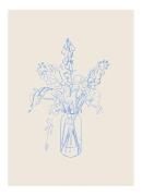 THE POSTER CLUB Flower Study, Chloe Purpero Johnson print