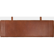 leren hoofdbord RISTO 160 x 50 cm - Beetle Brown