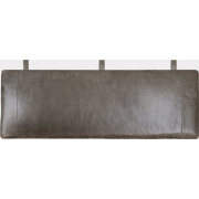 leren hoofdbord SIMO 180 x 60 - Earth Stone