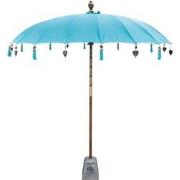 Bali parasol 180 cm zeeblauw