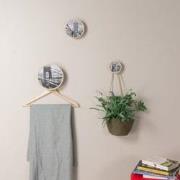 Furniteam - Wandhanger met Magnetische Fotolijst, Medium Naturel