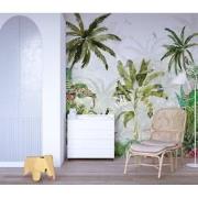 Diep in de jungle - Kinderbehang - 194,8 cm x 280 cm - Walloha