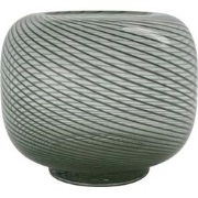 House Doctor Vaas Swirl groen 23cm