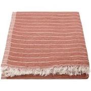 House Doctor Plaid Alice stripe Dusty Berry 200x140cm