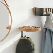 Coat Rack WOODY with 1 hanger, natural