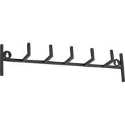 LOFT42 Hook Kapstok met 5 Haken - Metaal - Mat Zwart - 10x40x10