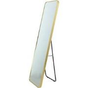 Fragix Alux Passpiegel staand/hangend - Goud - Aluminium -150x40