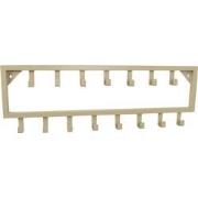 LOFT42 Bono Kapstok – Beige – Metaal – 15 haken - 80x26x4