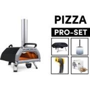 Ooni PIZZA PRO SET Karu 16 hout of houtskool gestookte pizzaoven