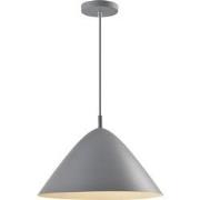 QUVIO Hanglamp rond grijs - QUV5138L-GREY