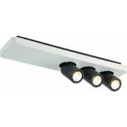 Nysit 3L B/W/B 3x4,5W GU10 dimmable LED incl.