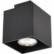 KUBO zwart 1x 5W LED GU10 dimbaar incl.