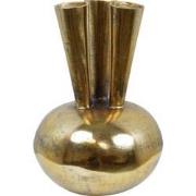 LOFT42 Tira Tulpenvaas - 3 Toeters - Antique Goud - Aluminium